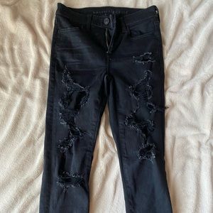 Black American Eagle jeans
